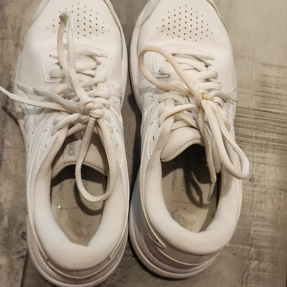 ASICS Women's White Athletic Sneakers Size 6 Gel Contend Sl - Picture 4 of 8